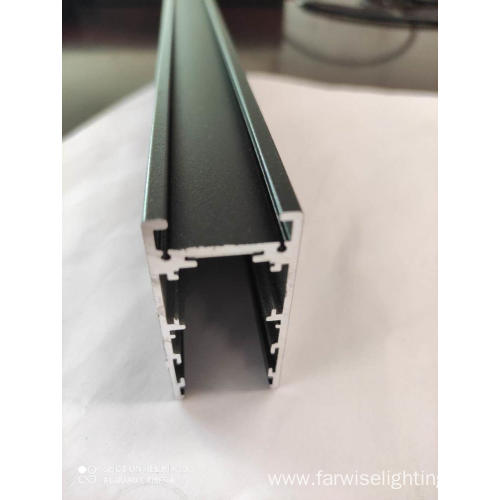 surface mounted magnet led track rail